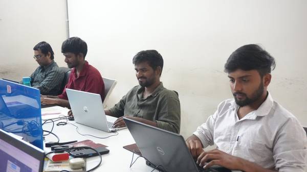 Emblix Solutions team members — best digital marketing agency Hyderabad