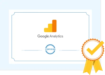 Google Analytics certification held by Emblix Solutions