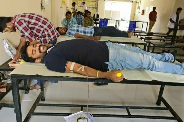 Blood donation camp organised by Emblix Solutions