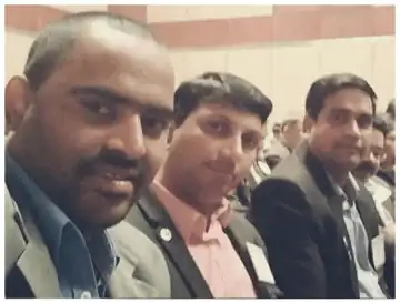 Chaitanya Nandigam at an industry gathering